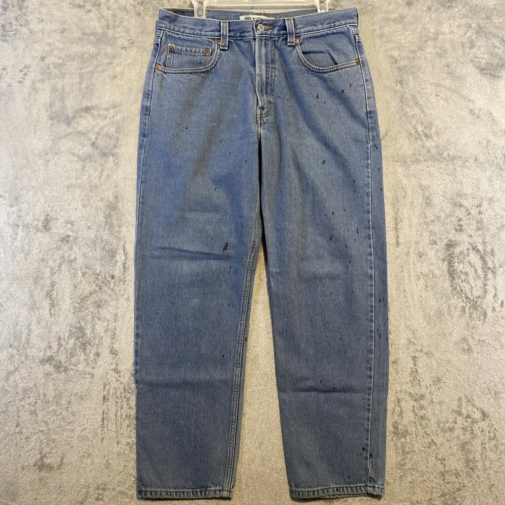 Levis 550 Jeans Mens Sz 34x32 Blue Faded Relaxed  Loose 